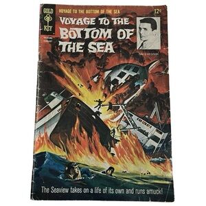 Voyage To The Bottom Of The Sea No 11 February 1968 Gold Key Vintage